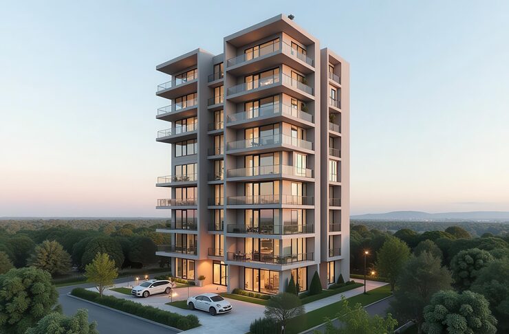 Affordable 1 and 2 BHK flats at Arkade Laxmi Ramana redevelopment project in Goregaon West