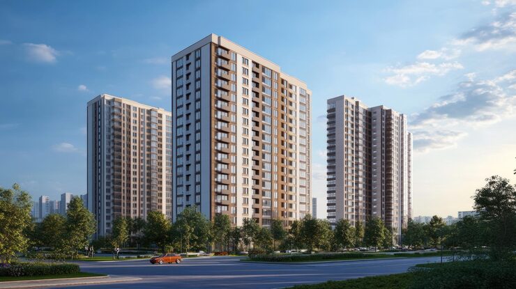 Asmi Roots Goregaon West residential project offering 2 3 4 BHK family homes with amenities