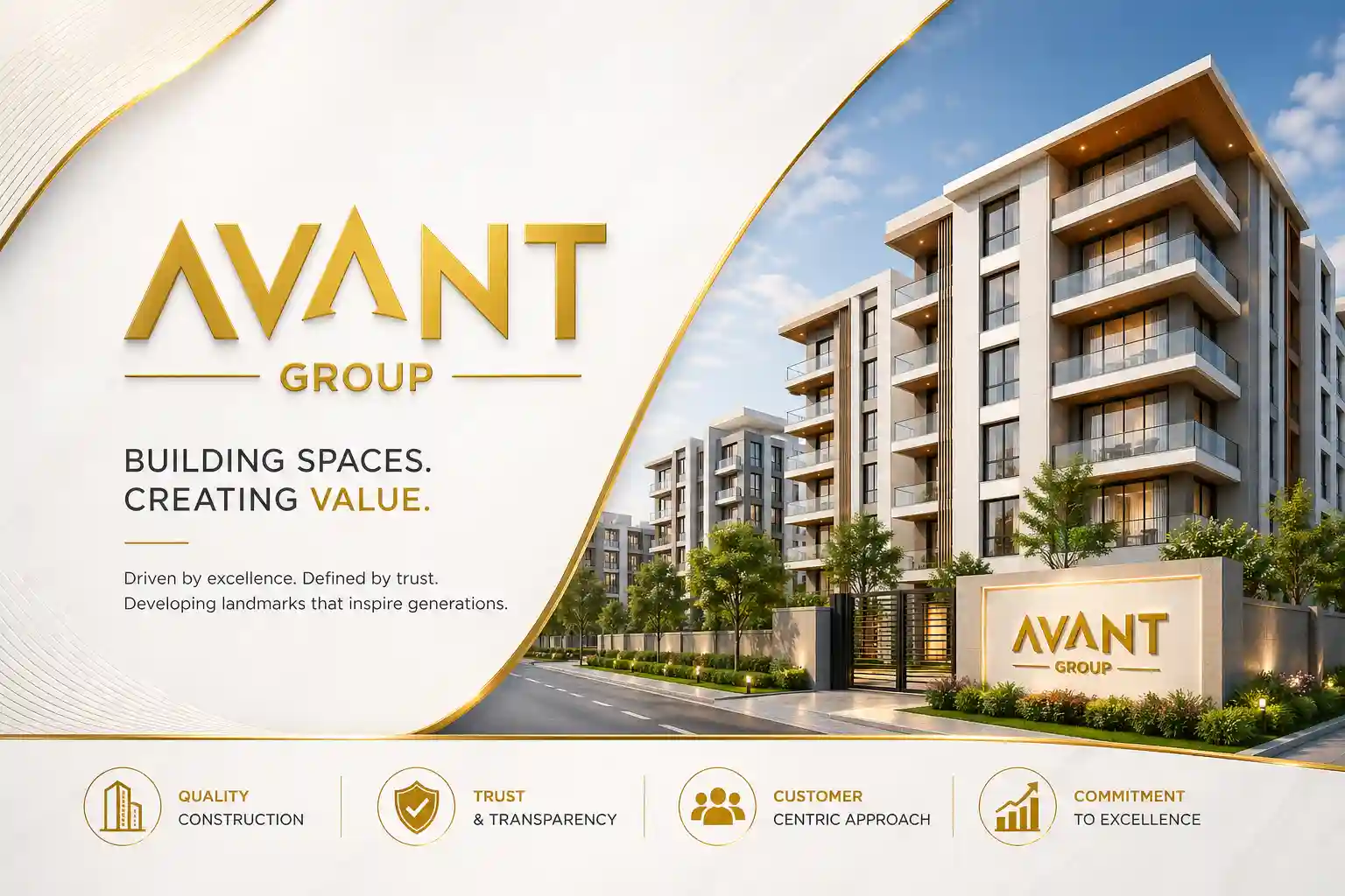 Avant Group logo trusted real estate developer Mumbai Goregaon